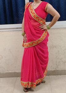 Beutiful New Saree With Blouse