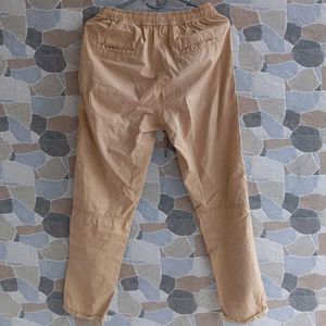 Comfortable Khaki Casual Jogger Pant