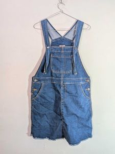 Denim Overall Dress
