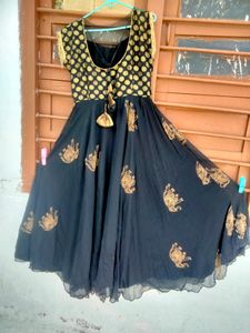 Long Frok Shiffon Fabric Desginer Gown