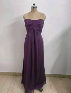 Elegant Purple Maxi Dress