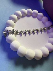Cross Charm Bracelet And Free Ring
