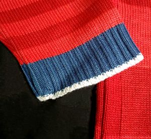 Red And Blue Pullover For Mens/ Women&#39;s😍❤✨
