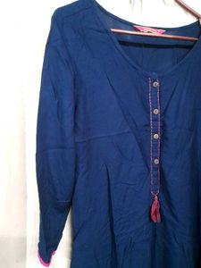 Navy Tunic Kurti