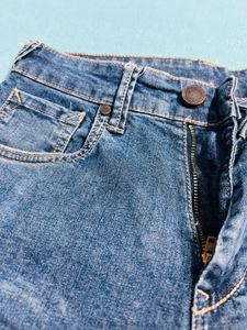 Blue Denim Jeans , Size: 28