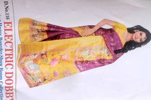 Combo Packing, Saree Colour Combination Is Beautif