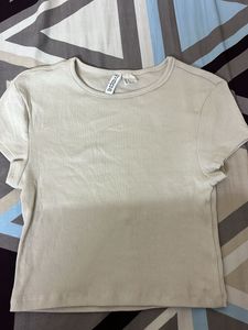 H&M BEIGE Top 👚