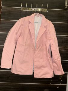 pink blazer