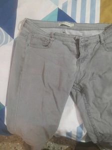 Gray Denim Jeans