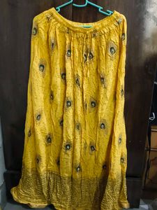 Ethnic Top and Skirt Set