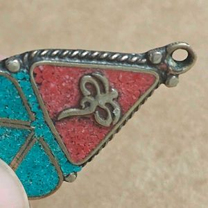 Buddha eyes Tibetan Pendant