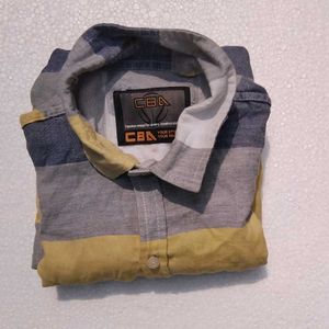Striped Button Down Shirt