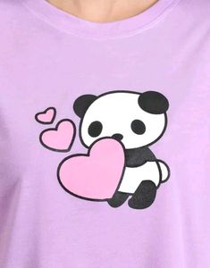 Cute Panda Graphic Top🐼