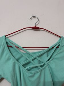 Mint Green Long Sleeve Top