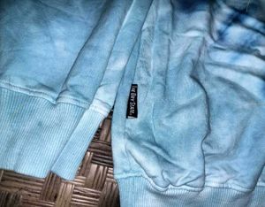 Blue Tie-Dye Sweatshirt