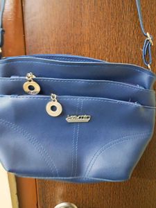 Blue Sling Bag