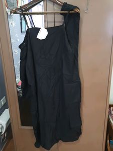 Off Should PLUS SIZE BLACK DRESS 8xl