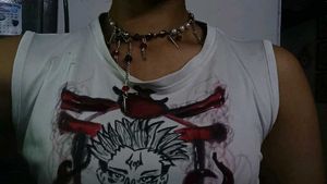 Bloody Vampy Drip Goth Necklace
