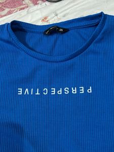 Blue Perspective Tee