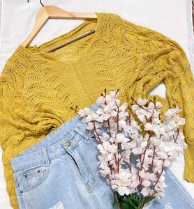 Pinterest Oversized Crochet Pullover A
