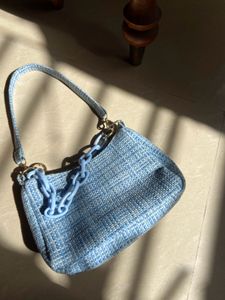 Blue Y2K Shoulder Bag