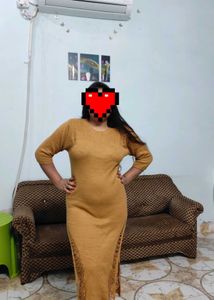 Elegant Knit Midi Dress (34 to 36 bust)