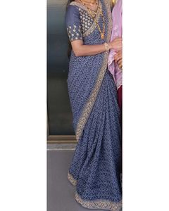 Elegant Bandhani Saree