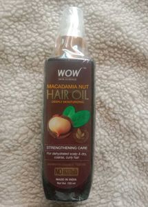 WOW Skin Science Macadamia Nut Hair Oil (150ml)