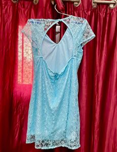 Backless Blue Dress 🩵