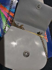 Charles &amp; Keith Gray Sling Bag