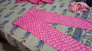 Frock With Palaza Paint