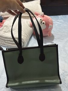 Green Tote Bag