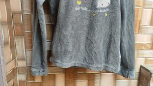 Cozy Grey Fleece Sweater
