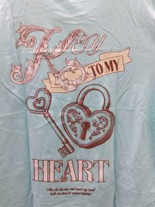Zudio Light Blue Graphic Tee - Size XS