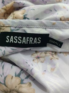 Lavender Printed Casual Dress (Women)