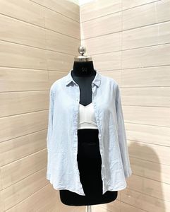 H&amp;M Pintresty 🌸Striped Oversized Shirt