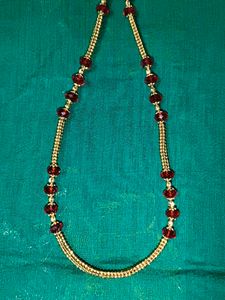 Red Beaded Necklace