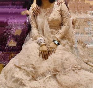 Beautiful Wedding Lehenga With Double Cancan