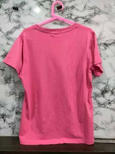 Adidas Pink Graphic Tee