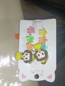 Cute Princess Flower Hair Clips
