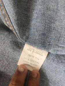 Branded Denim Shirt