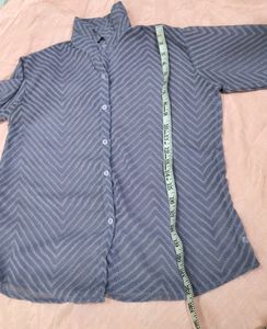 Mango Brand Purple Shirt For Female