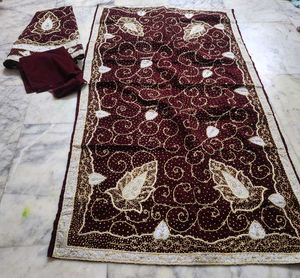 beautiful maroon zaridozi work lehenga velvet ♥️ f