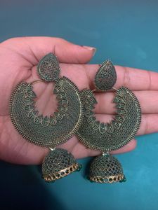 Statement Jhumka Earrings