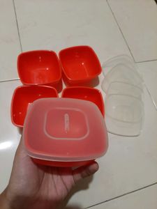 Brand New Storage Containers with Lid (Set of 5)