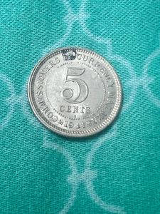 5 Cents Silver Coin 1941