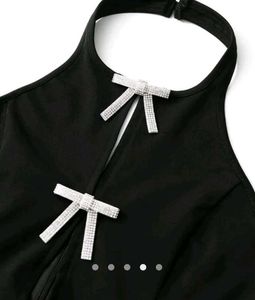 Little Black Bow Dress