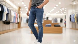 Men's Blue Denim Jeans