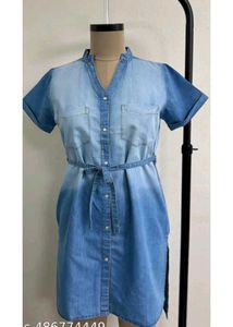 Womens Denim Shirt Dress