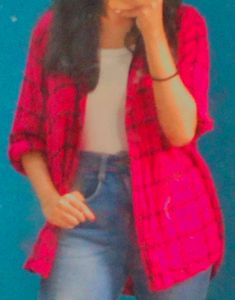 Hot Pink Plaid Flannel